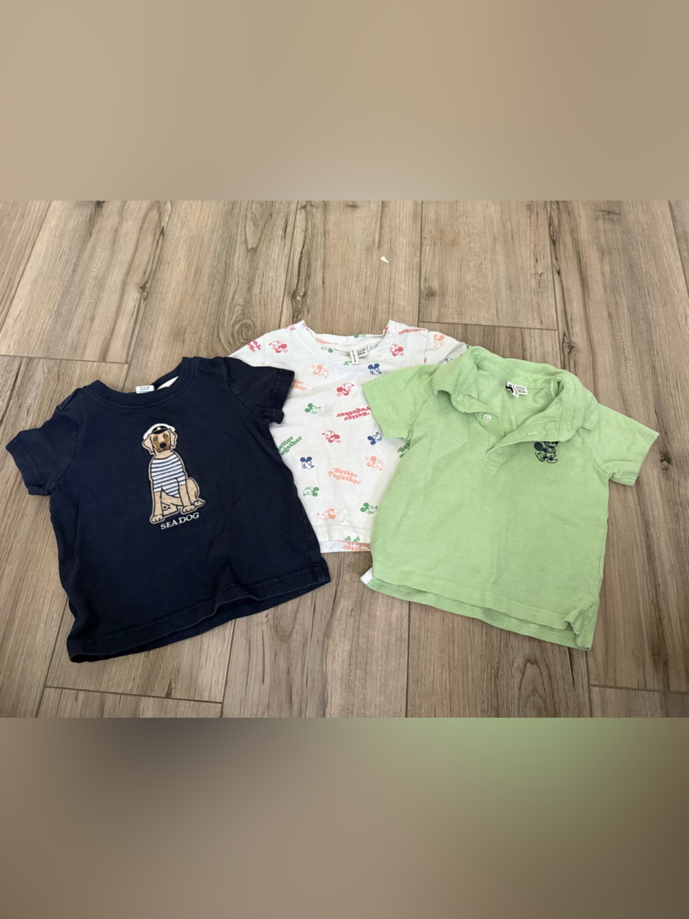 Janie & Jack Kids Short-Sleeve Polo and Tee Set Bundle Size 12-18 months